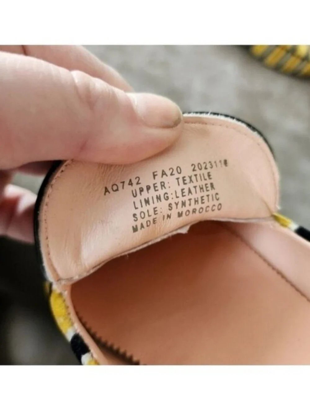 J. Crew Cecile Slippers In Striped Velvet Size 6